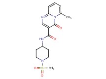 6-methyl-N-[1-(methylsulfonyl)piperidin-4-yl]-4-oxo-4H-pyrido[1,2-a]pyrimidine-3-carboxamide