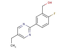 [5-(5-ethylpyrimidin-2-yl)-2-fluorophenyl]methanol