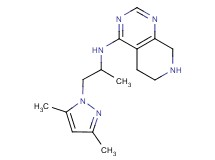 N-[2-(3,5-dimethyl-1H-pyrazol-1-yl)-1-methylethyl]-5,6,7,8-tetrahydropyrido[3,4-d]pyrimidin-4-amine