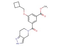 methyl 3-(cyclobutylmethoxy)-5-(2,4,6,7-tetrahydro-5H-pyrazolo[4,3-c]pyridin-5-ylcarbonyl)benzoate