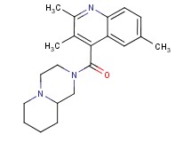 2-[(2,3,6-trimethyl-4-quinolinyl)carbonyl]octahydro-2H-pyrido[1,2-a]pyrazine