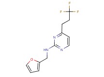 N-(2-furylmethyl)-4-(3,3,3-trifluoropropyl)pyrimidin-2-amine