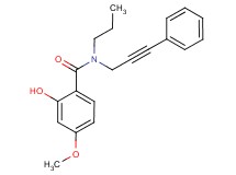 2-hydroxy-4-methoxy-N-(3-phenylprop-2-yn-1-yl)-N-propylbenzamide