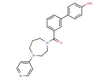 3'-[(4-pyridin-4-yl-1,4-diazepan-1-yl)carbonyl]biphenyl-4-ol