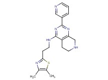 N-[2-(4,5-dimethyl-1,3-thiazol-2-yl)ethyl]-2-pyridin-3-yl-5,6,7,8-tetrahydropyrido[3,4-d]pyrimidin-4-amine