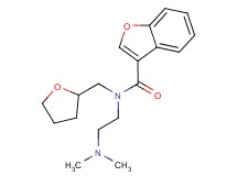 N-[2-(dimethylamino)ethyl]-N-(tetrahydrofuran-2-ylmethyl)-1-benzofuran-3-carboxamide