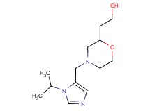 2-{4-[(1-isopropyl-1H-imidazol-5-yl)methyl]morpholin-2-yl}ethanol