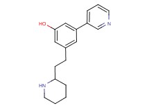 3-(2-piperidin-2-ylethyl)-5-pyridin-3-ylphenol