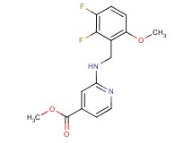 methyl 2-[(2,3-difluoro-6-methoxybenzyl)amino]isonicotinate