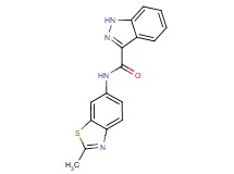 N-(2-methyl-1,3-benzothiazol-6-yl)-1H-indazole-3-carboxamide