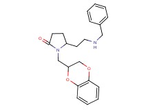 5-[2-(benzylamino)ethyl]-1-(2,3-dihydro-1,4-benzodioxin-2-ylmethyl)-2-pyrrolidinone