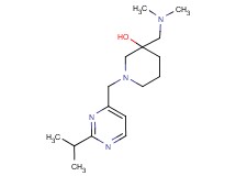 3-[(dimethylamino)methyl]-1-[(2-isopropyl-4-pyrimidinyl)methyl]-3-piperidinol