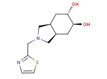 (3aR*,5S*,6S*,7aS*)-2-(1,3-thiazol-2-ylmethyl)octahydro-1H-isoindole-5,6-diol