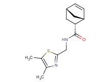 rel-(1R,2R,4R)-N-[(4,5-dimethyl-1,3-thiazol-2-yl)methyl]bicyclo[2.2.1]hept-5-ene-2-carboxamide trifluoroacetate