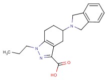 5-(1,3-dihydro-2H-isoindol-2-yl)-1-propyl-4,5,6,7-tetrahydro-1H-indazole-3-carboxylic acid