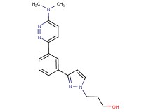 3-(3-{3-[6-(dimethylamino)-3-pyridazinyl]phenyl}-1H-pyrazol-1-yl)-1-propanol