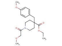 ethyl 1-(methoxyacetyl)-4-(4-methoxybenzyl)-4-piperidinecarboxylate