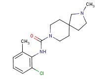 N-(2-chloro-6-methylphenyl)-2-methyl-2,8-diazaspiro[4.5]decane-8-carboxamide