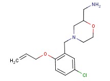 ({4-[2-(allyloxy)-5-chlorobenzyl]-2-morpholinyl}methyl)amine dihydrochloride