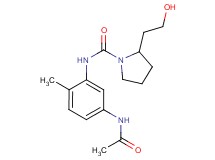 N-[5-(acetylamino)-2-methylphenyl]-2-(2-hydroxyethyl)pyrrolidine-1-carboxamide