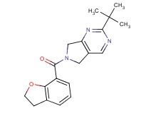 2-tert-butyl-6-(2,3-dihydro-1-benzofuran-7-ylcarbonyl)-6,7-dihydro-5H-pyrrolo[3,4-d]pyrimidine