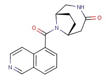 (1S*,6R*)-9-(isoquinolin-5-ylcarbonyl)-3,9-diazabicyclo[4.2.1]nonan-4-one