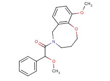 10-methoxy-5-[methoxy(phenyl)acetyl]-3,4,5,6-tetrahydro-2H-1,5-benzoxazocine