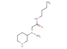 N~1~-butyl-N~2~-methyl-N~2~-3-piperidinylglycinamide dihydrochloride