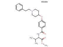 methyl N-(4-{[1-(2-phenylethyl)-4-piperidinyl]oxy}benzoyl)-L-valinate