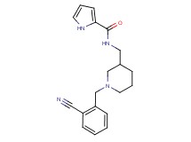 N-{[1-(2-cyanobenzyl)piperidin-3-yl]methyl}-1H-pyrrole-2-carboxamide