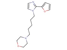 4-{5-[2-(2-furyl)-1H-imidazol-1-yl]pentyl}morpholine