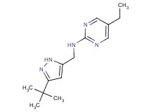 N-[(3-tert-butyl-1H-pyrazol-5-yl)methyl]-5-ethylpyrimidin-2-amine