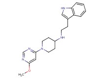 N-[2-(1H-indol-3-yl)ethyl]-1-(6-methoxypyrimidin-4-yl)piperidin-4-amine