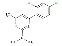 4-(2,4-dichlorophenyl)-N,N,6-trimethylpyrimidin-2-amine