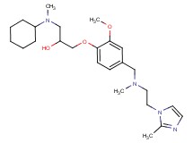 1-[cyclohexyl(methyl)amino]-3-[2-methoxy-4-({methyl[2-(2-methyl-1H-imidazol-1-yl)ethyl]amino}methyl)phenoxy]-2-propanol