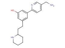 3-[5-(aminomethyl)pyridin-2-yl]-5-(2-piperidin-2-ylethyl)phenol