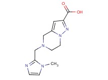 5-[(1-methyl-1H-imidazol-2-yl)methyl]-4,5,6,7-tetrahydropyrazolo[1,5-a]pyrazine-2-carboxylic acid