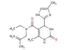 N-ethyl-6-methyl-4-(4-methyl-1H-imidazol-2-yl)-N-(2-methylprop-2-en-1-yl)-2-oxo-1,2,3,4-tetrahydropyrimidine-5-carboxamide