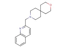 9-(quinolin-2-ylmethyl)-3-oxa-9-azaspiro[5.5]undecane
