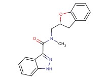 N-(2,3-dihydro-1-benzofuran-2-ylmethyl)-N-methyl-1H-indazole-3-carboxamide