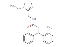 N-[(1-ethyl-1H-imidazol-2-yl)methyl]-3-(2-methylphenyl)-3-phenylpropanamide
