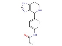 N-[4-(4,5,6,7-tetrahydro-1H-imidazo[4,5-c]pyridin-4-yl)phenyl]acetamide