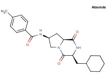 N-[(3S,7S,8aS)-3-(cyclohexylmethyl)-1,4-dioxooctahydropyrrolo[1,2-a]pyrazin-7-yl]-4-methylbenzamide