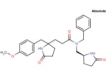 N-benzyl-3-[2-(4-methoxybenzyl)-5-oxo-2-pyrrolidinyl]-N-{[(2S)-5-oxo-2-pyrrolidinyl]methyl}propanamide