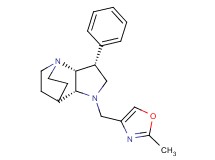 (3R*,3aR*,7aR*)-1-[(2-methyl-1,3-oxazol-4-yl)methyl]-3-phenyloctahydro-4,7-ethanopyrrolo[3,2-b]pyridine
