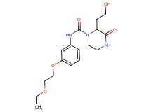 N-[3-(2-ethoxyethoxy)phenyl]-2-(2-hydroxyethyl)-3-oxopiperazine-1-carboxamide