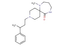 7-methyl-3-(3-phenylbutyl)-3,7,11-triazaspiro[5.6]dodecan-12-one