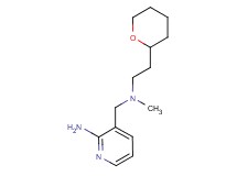 3-({methyl[2-(tetrahydro-2H-pyran-2-yl)ethyl]amino}methyl)pyridin-2-amine