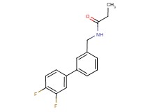 N-[(3',4'-difluorobiphenyl-3-yl)methyl]propanamide