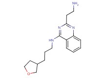 2-(2-aminoethyl)-N-[3-(tetrahydro-3-furanyl)propyl]-4-quinazolinamine dihydrochloride